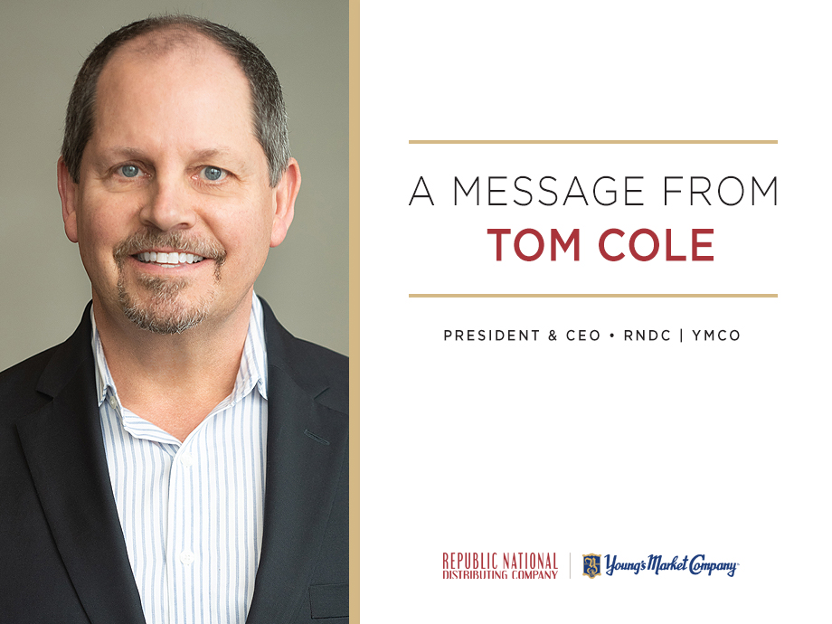 A Message From Tom Cole