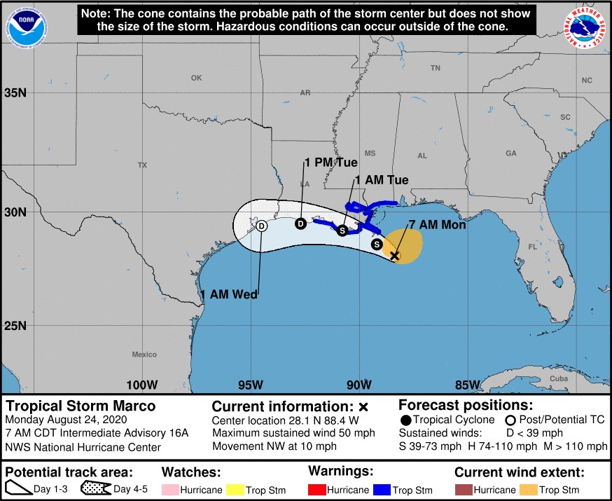 August 22 Storm Update 1